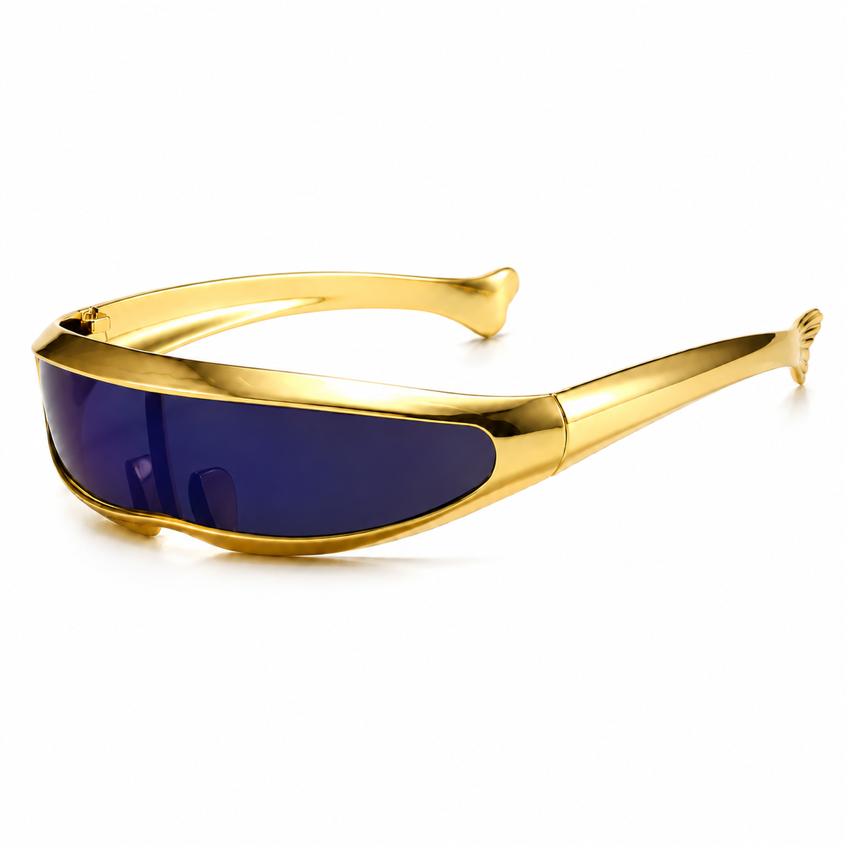 AERO VISOR in Gold - Midnight Violet